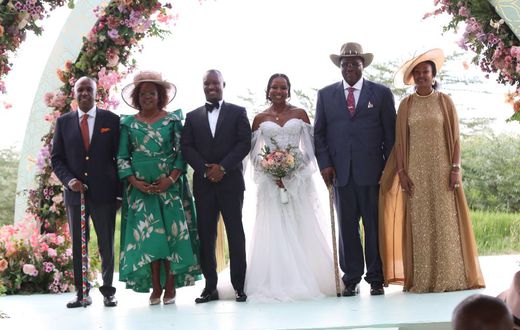 Gideon Moi’s son breaks from the fold with unique wedding in iconic lodge