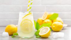Lemon water