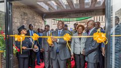 President William Ruto on Tuesday officially opened the Central Bank of Kenya (CBK) Police Housing Complex located in Nairobi’s Industrial Area. 