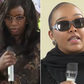 Mariga's wife Sianto Tutu  and Wanyama's wife Sarah Teshna