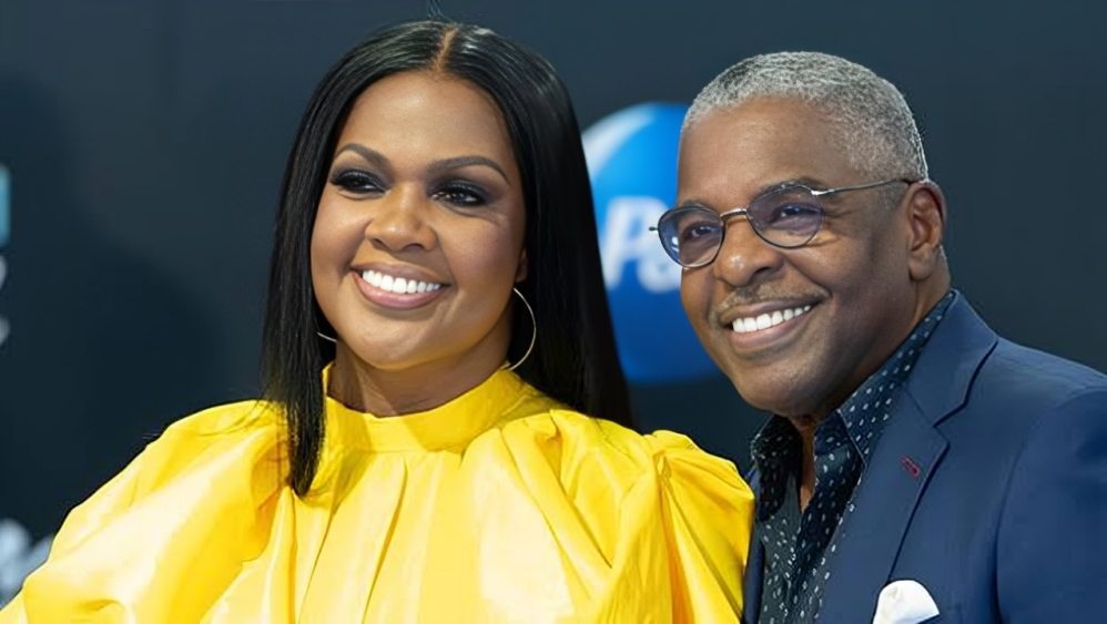 Cece Winans and her husband Alvin Love