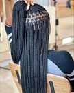 Knotless Braids for Maximum Protection [Image Credit: Pinterest]