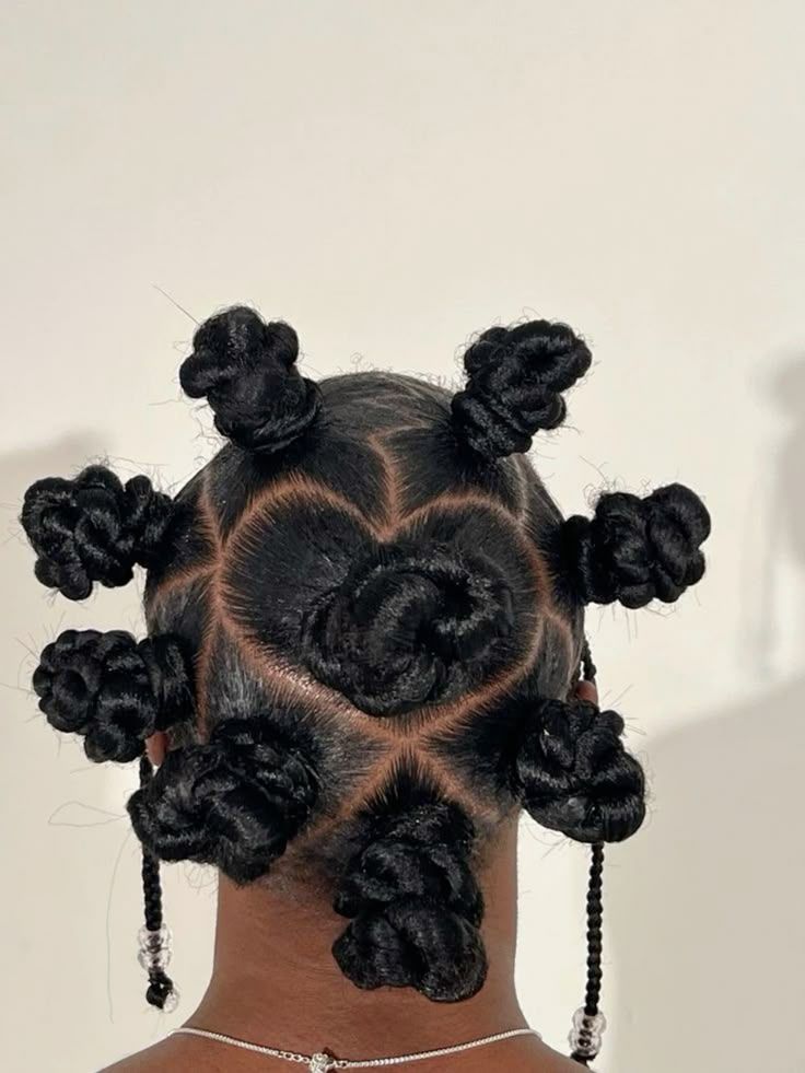 Bantu knots [Image Credit: Pinterest]