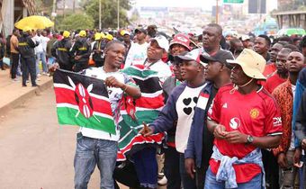 CHAN 2024: Kasarani turns into a dazzling spectacle as Harambee Stars face DRC [Photos]
