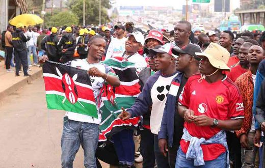CHAN 2024: Kasarani turns into a dazzling spectacle as Harambee Stars face DRC [Photos]