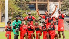 Harambee Stars team for CHAN 2024