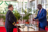 President William Ruto receives letters of credence from Russia new Ambassador to Kenya Vsevolod Tkachenko