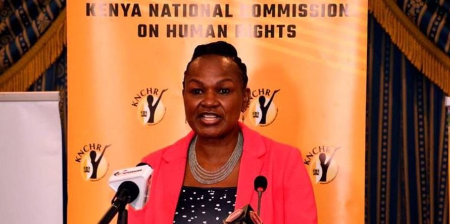 File image of the late KNCHR Chairperson Roseline Odede