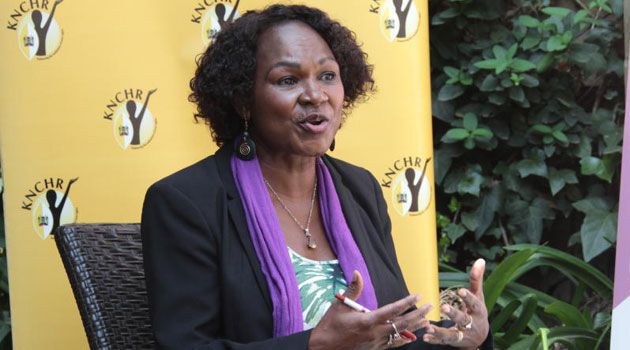 File image of the late KNCHR Chairperson Roseline Odede