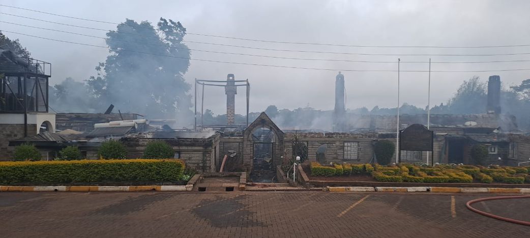 Iconic Limuru Country Clubhouse closed after dawn inferno