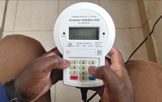 Kenya Power token metre