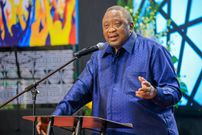 Retired President Uhuru Kenyatta