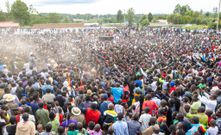 President William Ruto in Kehancha Town, Migori County