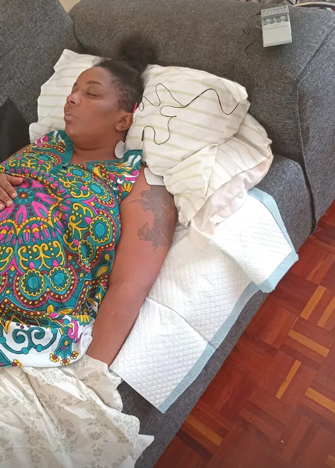 Marya shares emotional toll the stroke has taken on her young family
