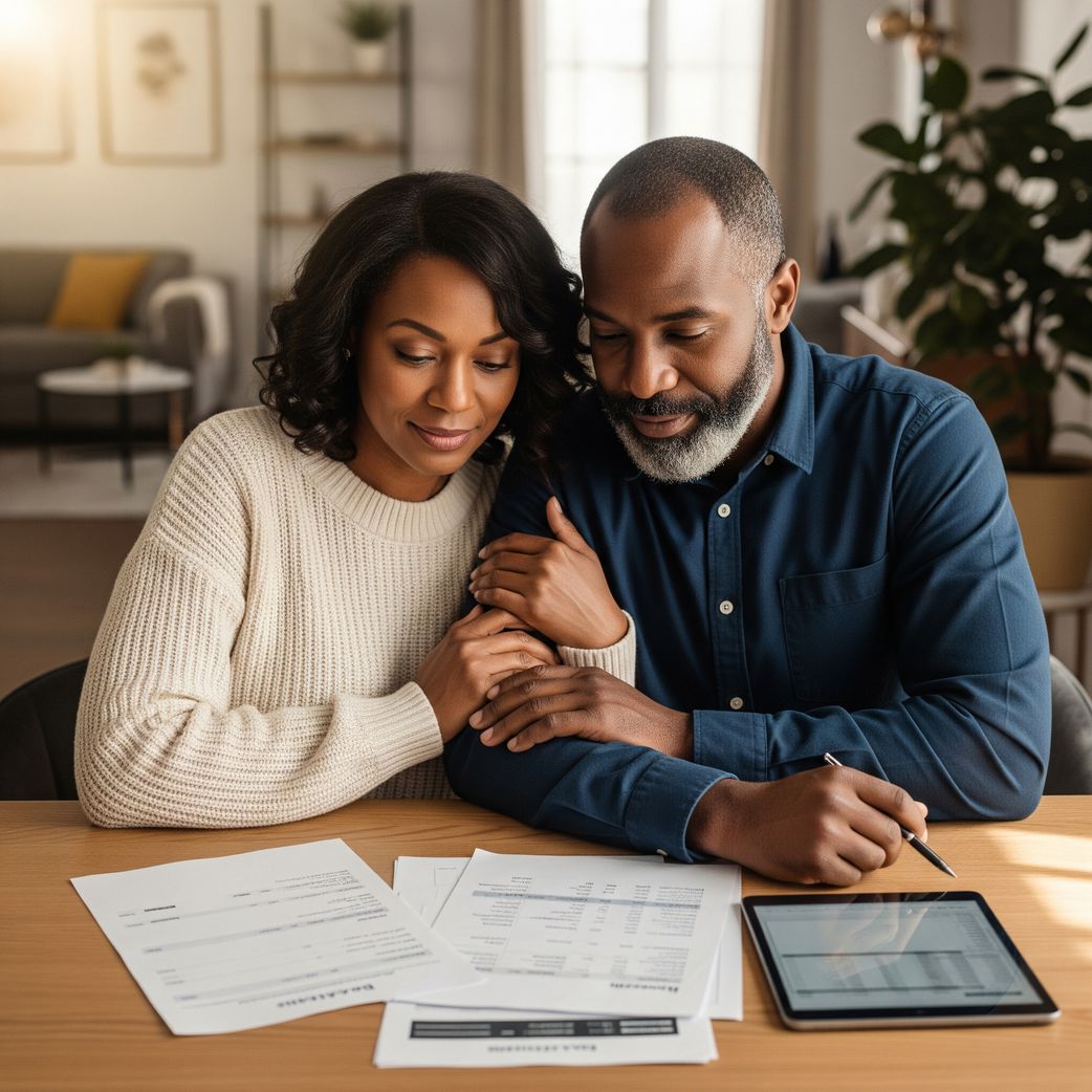 Being honest about financial situations, including challenges, helps build a supportive environment where both partners can plan solutions together.