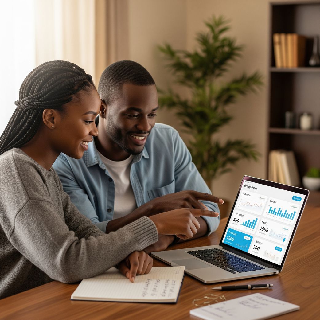 Technology can help simplify the process of managing finances together.