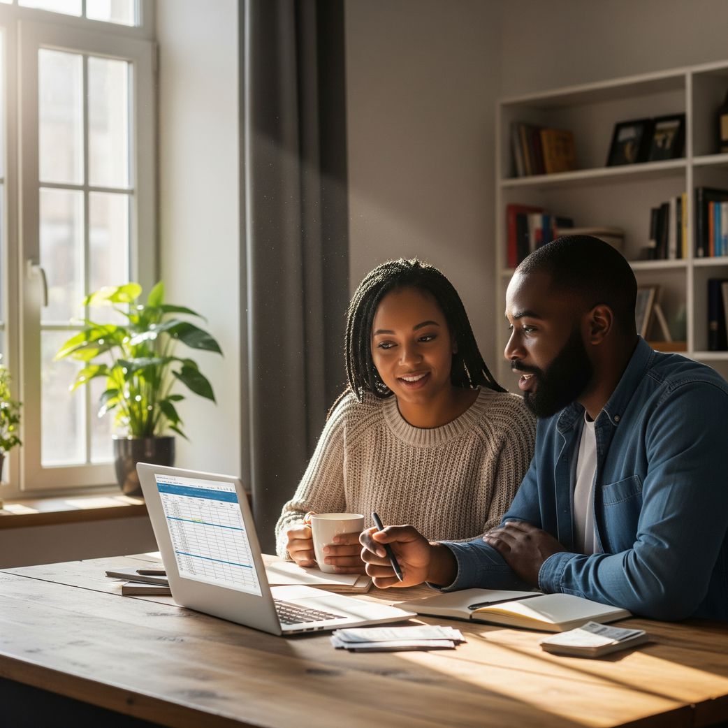 A weekly or fortnightly 15-minute conversation can help both partners stay informed