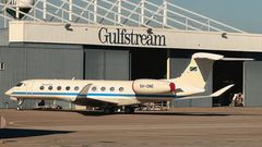 Tanzania's official jet (Gulfstream G700)