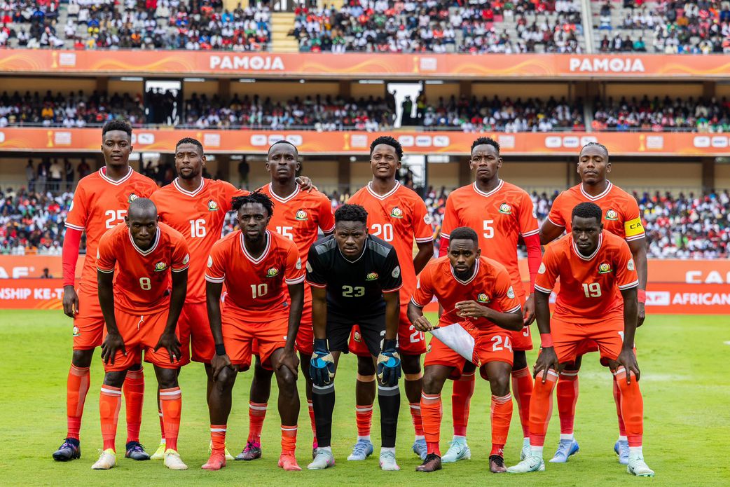 Harambee Stars lineup against DRC in the CAF African Nations Championship (CHAN) 2024