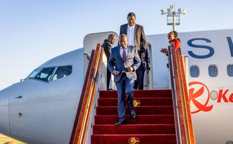 Deputy President Kithure Kindiki arrived in Algiers, Algeria, on Thursday to represent President William Ruto at the Fourth Intra-Africa Trade Fair (IATF2025).