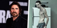 Christian Bale body transformation for The Machinist