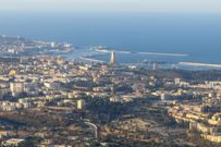 An aerial view of  Algiers, Algeria