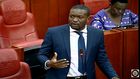 Senator Edwin Sifuna speaking in the Senate