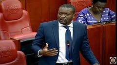 Senator Edwin Sifuna speaking in the Senate