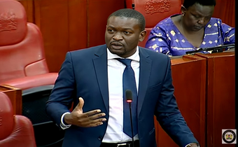 Senator Edwin Sifuna speaking in the Senate