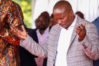 Deputy President Kithure Kindiki during a Sunday worship and thanksgiving service at Full Gospel Church, Kamumu, Mbeere North, Embu County on January 5, 2025