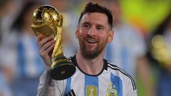 Soccer legend Lionel Messi awarded the Presidential Medal of Freedom by United States President Joe Biden