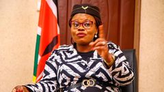 Githunguri member of parliament (MP) Gathoni Wamuchomba