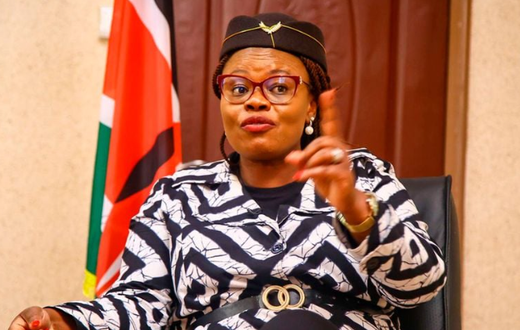Githunguri member of parliament (MP) Gathoni Wamuchomba