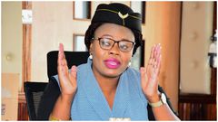 Githunguri member of parliament (MP) Gathoni Wamuchomba