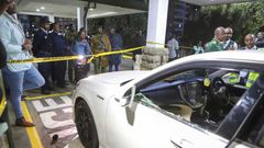 Kasipul MP Charles Were's car