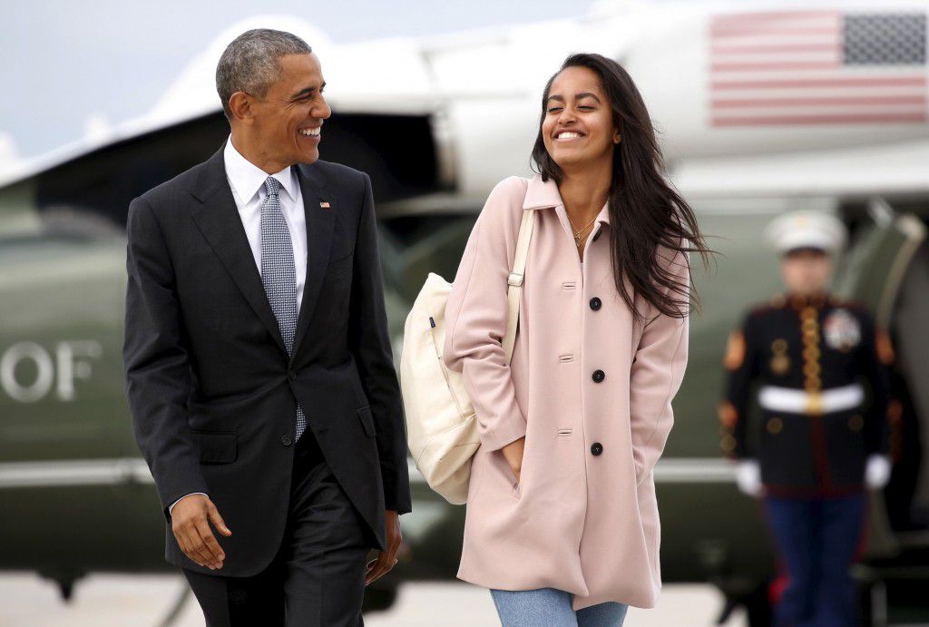 Obama’s daughter Malia embraces mum’s philosophy in move to drop surname