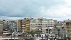 An aerial view of a residential estate in Nairobi