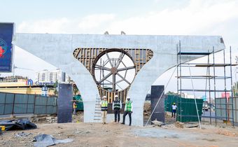 Construction of Junction Mall Flyover along Ngong Road
