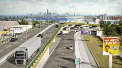 Futuristic Sh3.5B flyover that will replace the Junction Mall roundabout along Ngong Road