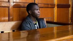 David Oaga Mokaya in a past court appearance