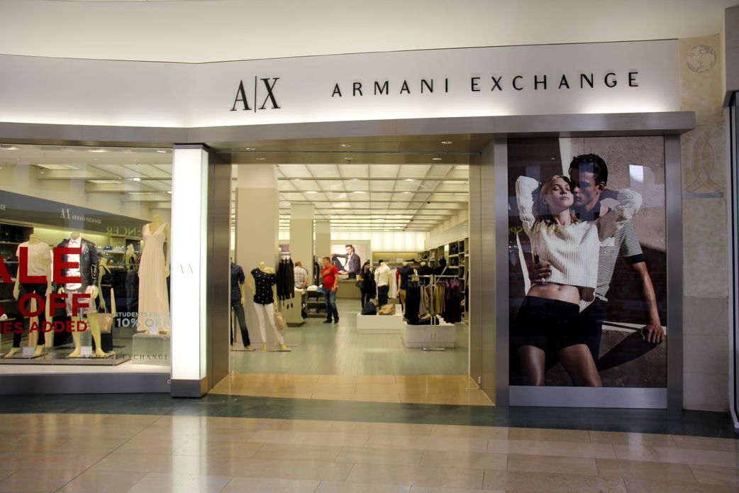 Armani Exchange, a subsidiary of Giorgio Armani