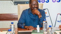 Former Prime Minister and Orange democratic Movement (ODM) party leader Raila Odinga