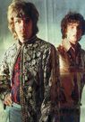 Richard Wright and Syd Barrett of Pink Floyd