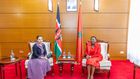 Princess Lalla Asma of Morocco, daughter of King Hassan II, with Rachel Ruto, First Lady of The Republic of Kenya