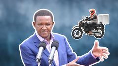 Cabinet Secretary for Labour and Social Protection Alfred Mutua announced that officials from a leading United Arab Emirates (UAE) company will visit Kenya next week to recruit 600 motorcycle riders.