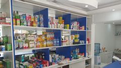 A chemist stocked with drugs (for illustration purposes only)