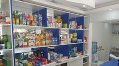 A chemist stocked with drugs (for illustration purposes only)