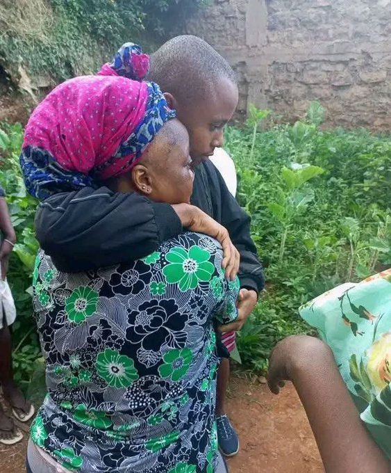 Billy Mwangi reunites with his family after being released