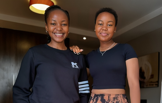Judy Nyawira with her daughter Mumbua