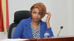 Nominated senator Karen Nyamu